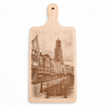 Beuken snij- en borrelplank Utrecht, 44 × 20 cm